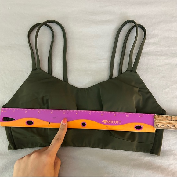 Lululemon Like a Cloud Green Sports Bra Size 6 - Picture 4 of 9